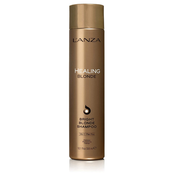 L'ANZA Heilende Blondine Hellblondes Shampoo (300 ml), Für Natürliches & Entfärbtes Blondes Haar - V