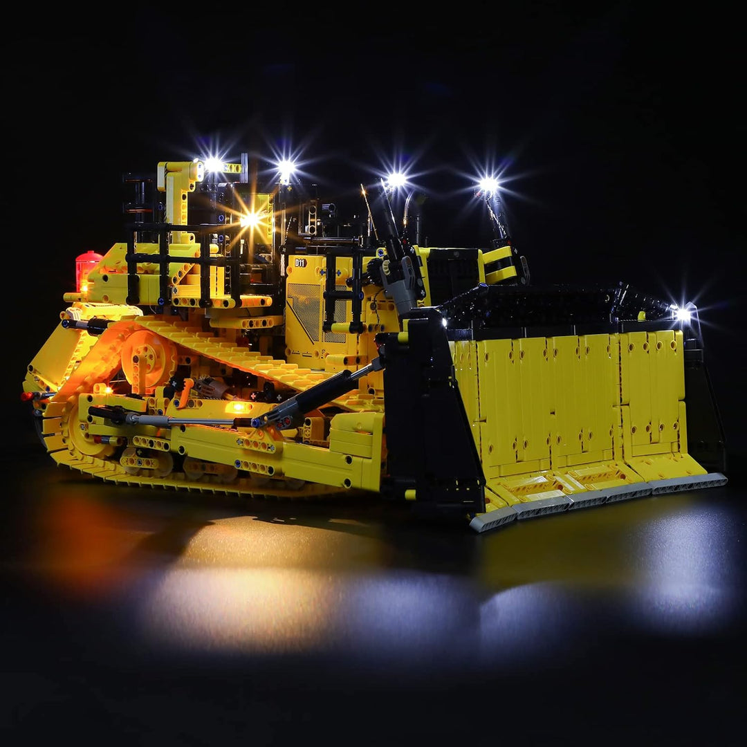 BRIKSMAX Led Beleuchtungsset für Lego Technic Appgesteuerter Cat D11 Bulldozer - Compatible with Leg