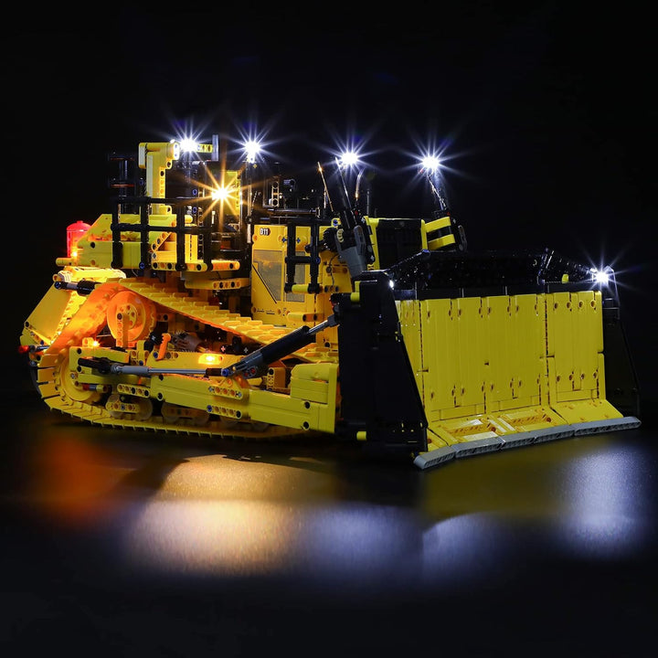 BRIKSMAX Led Beleuchtungsset für Lego Technic Appgesteuerter Cat D11 Bulldozer - Compatible with Leg