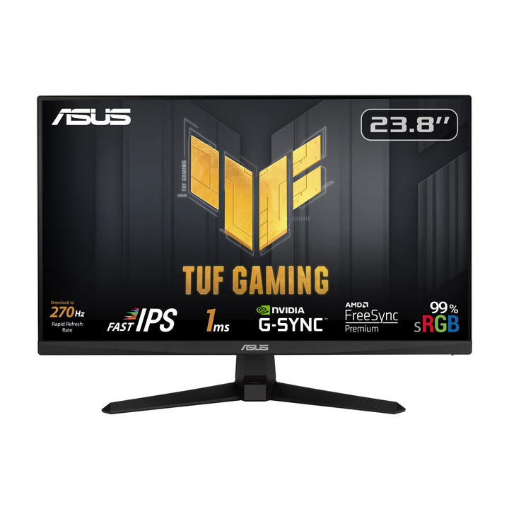 ASUS TUF Gaming VG249QM1A | 24 Zoll Full HD Monitor | 270 Hz, 1ms GtG, G-Sync kompatibel FreeSync Pr
