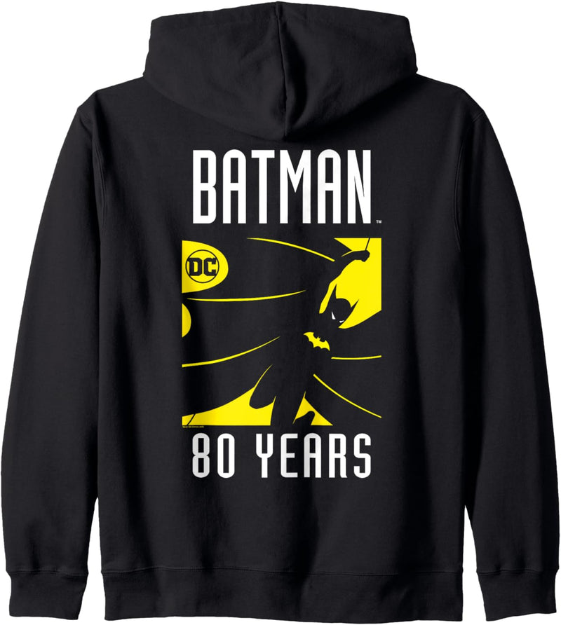 Batman 80 Years Logo Kapuzenjacke