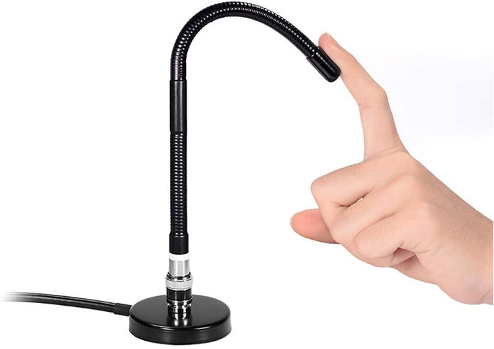 Bingfu CB Antenne 27-MHz CB-Radioantenne BNC PL259 Soft Whip Magnetfuss Antenne Kompatibel mit Cobra