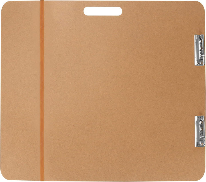 Kurtzy Grosses Holz Klemmbrett für Künstler – 66 x 58,3 cm – Tragbare Klemmbrett Tafel mit Griff & D