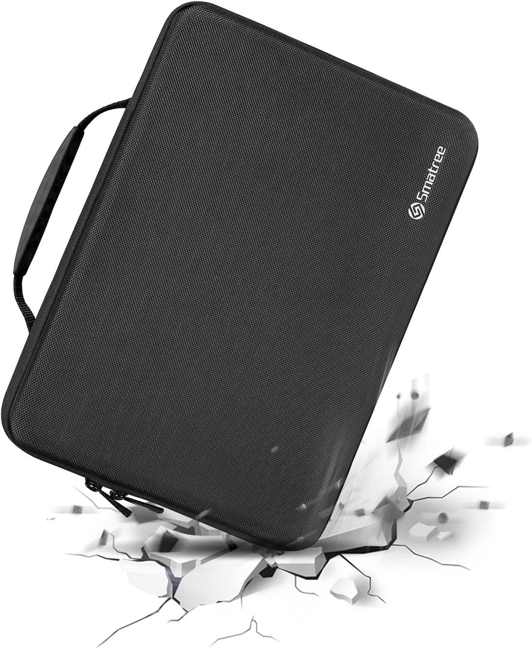 Smatree 15,6 Zoll Aktentasche Umhängetasche, Laptop-Hartschalen Tasche Kompatibel mit 2023 2019 16,2