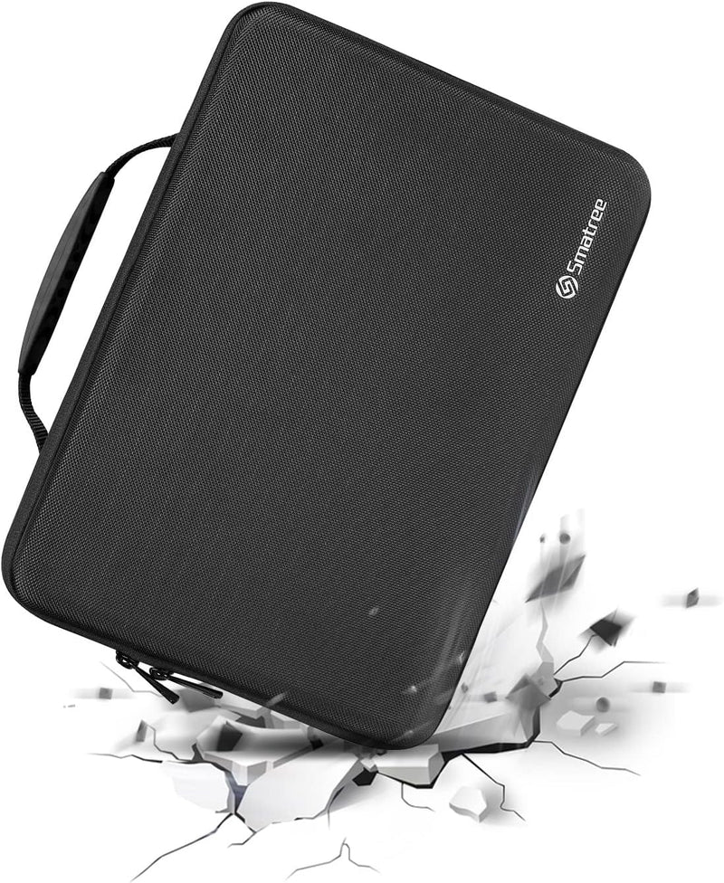 Smatree 15,6 Zoll Aktentasche Umhängetasche, Laptop-Hartschalen Tasche Kompatibel mit 2023 2019 16,2