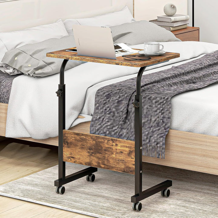 sogesfurniture höhenverstellbar Laptoptisch Computertisch mit Tablet Steckplatz, 60 * 40cm PC Tisch