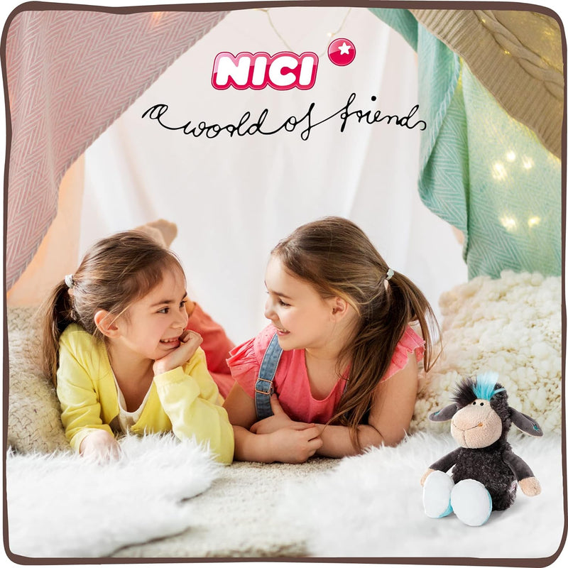 NICI Kuscheltier Schaf Jolly Leroy stehend 25 cm I Plüschtier für Mädchen, Jungen & Babys I Flauschi