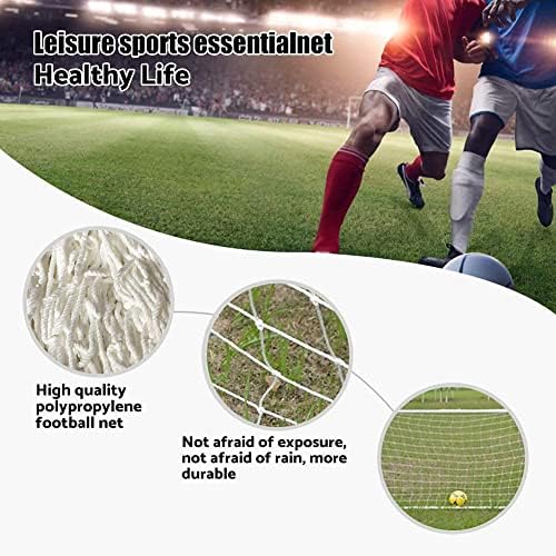 TOPINCN Langlebiges Fussball-Tornetz, Ersatz für Fussballschläger und Fussball, 1,8 x 1,2 m, 2,3 x 1