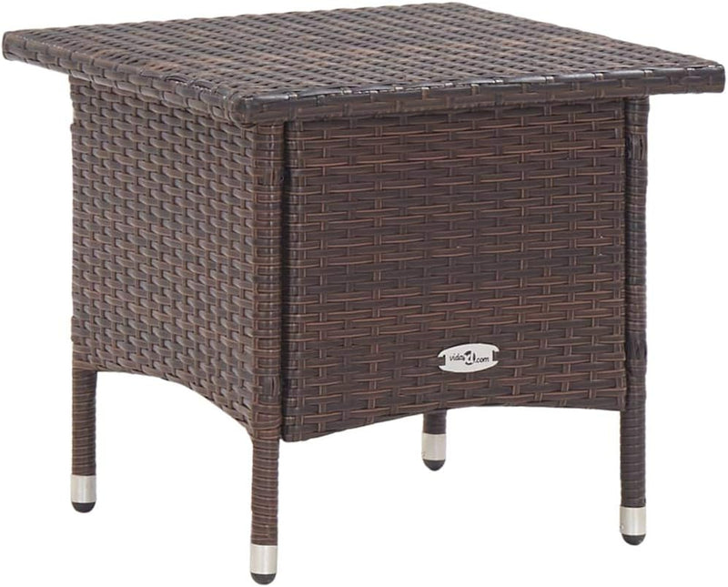 FIRBNUS 50x50x47 cm Beistelltisch Couchtisch Balkontisch Dining Table Kaffeetisch Witterungsbeständi