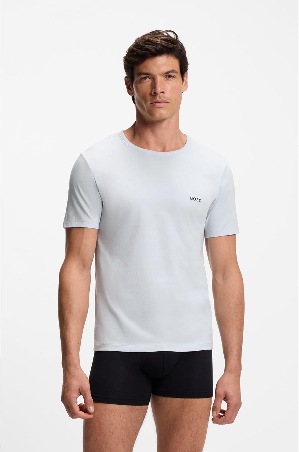 BOSS Herren Tshirtrn 3p Classic 10267939 0 Underwear_T_Shirt (1er Pack) S Open Miscellaneous 972, S