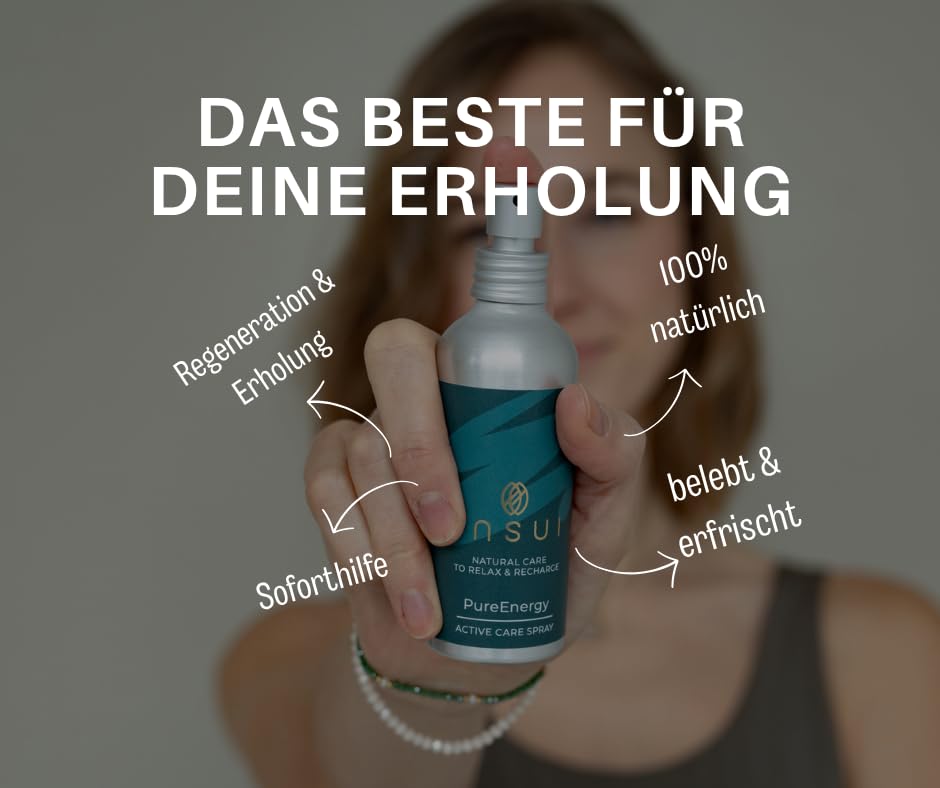 Natürliches Körperspray für Sport und Verspannungen, Schnelle Regeneration, Entspannt Arme und Beine