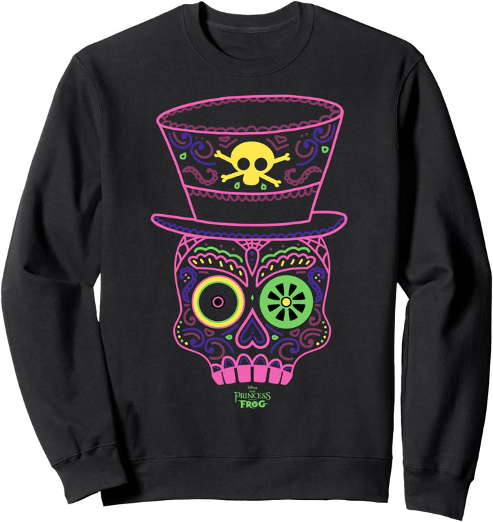 Disney Princess And The Frog Neon Tarot Card Sweatshirt
