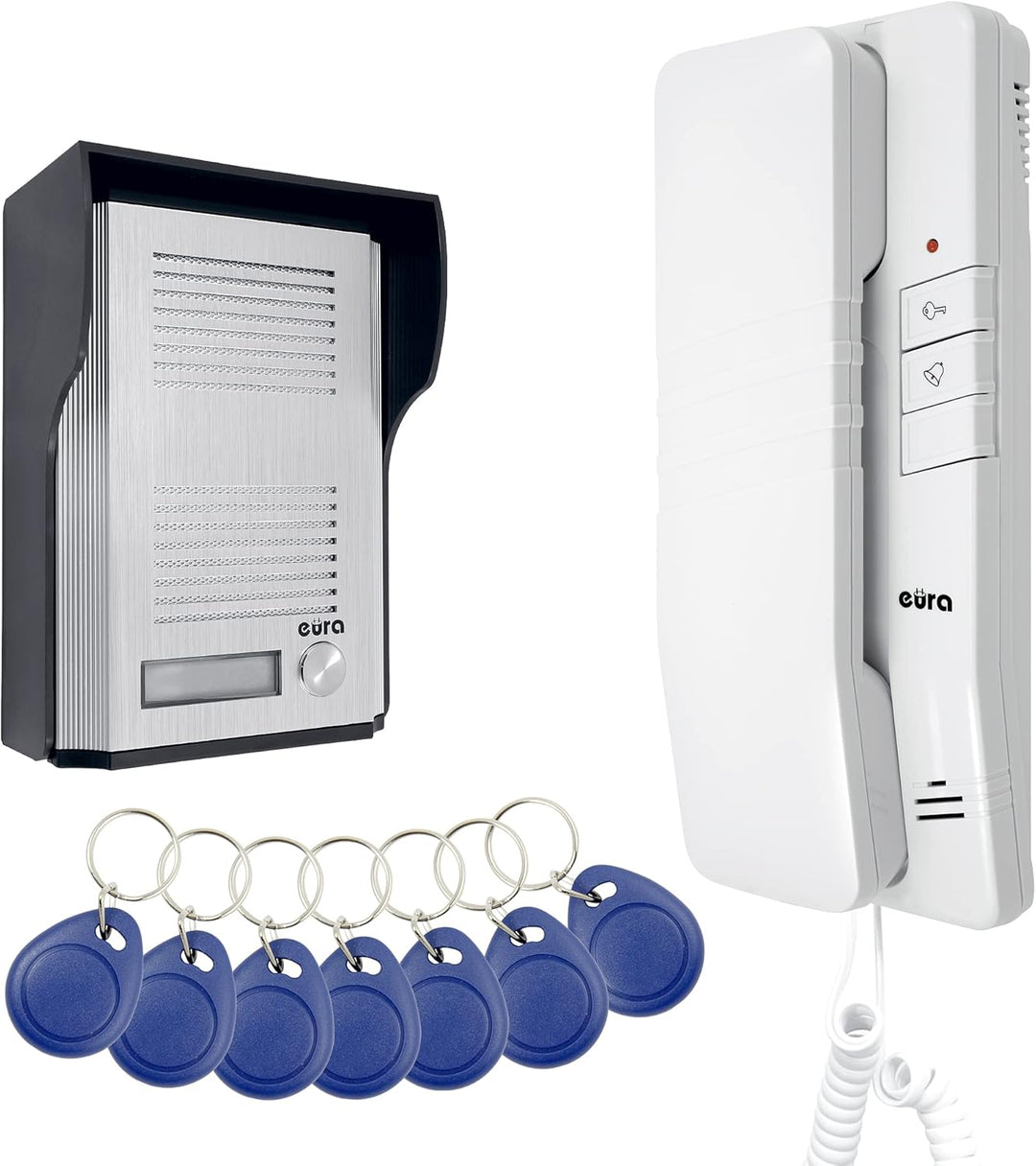 Türsprechanlage Gegensprechanlage Eura Adp-41A3 Remoto, RFID