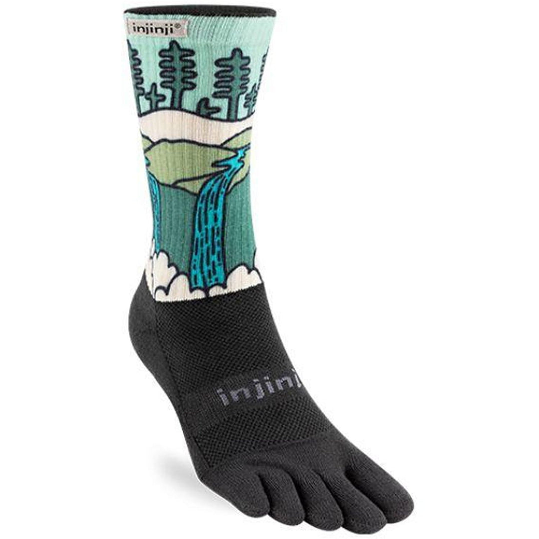 Injinji Artist Designed Men's Crew Cascade M