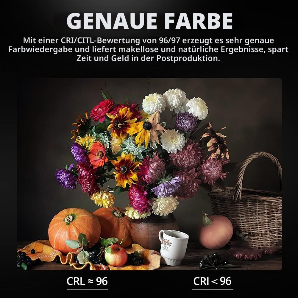 Godox SL150III SL150WIII LED Videoleuchte 160W Tageslicht Ausgewogen 5600K 2.4G Wireless X System CR