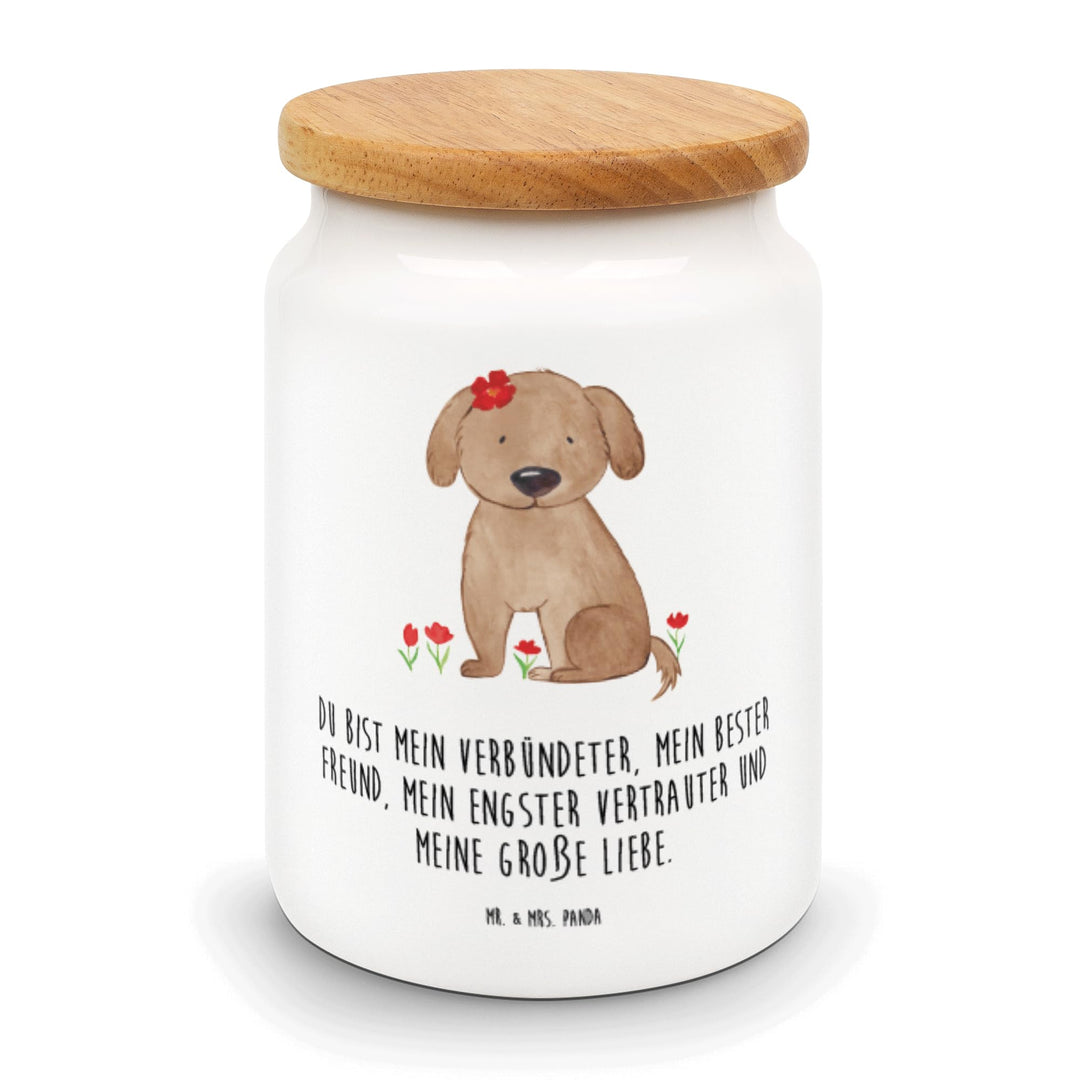 Mr. & Mrs. Panda Kaffeedose Hund Dame - Geschenk, Hunde, Dose, Hundeliebe, Keksdose, Verliebt, zucke