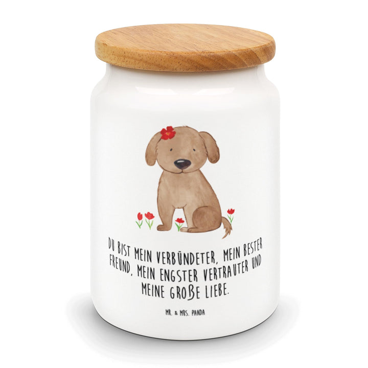 Mr. & Mrs. Panda Kaffeedose Hund Dame - Geschenk, Hunde, Dose, Hundeliebe, Keksdose, Verliebt, zucke