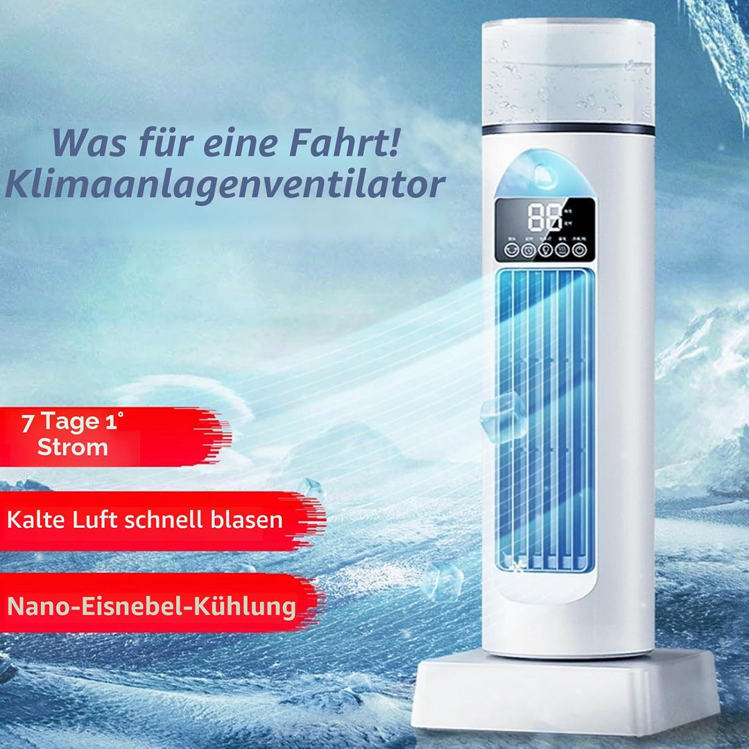 Turm-Klimagerät, Raumkühler Ventilator Tragbare Klimaanlagen, Leiser Oszillierender Blattloser Kühle