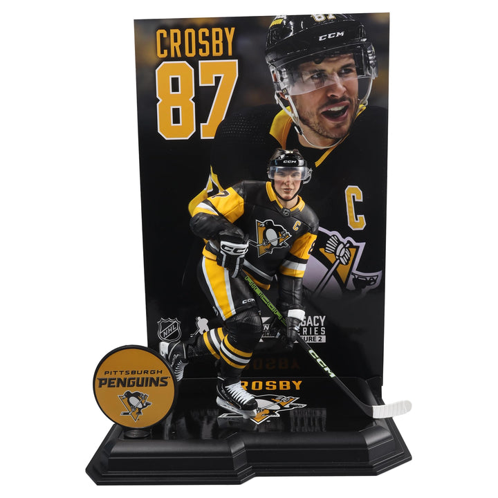 McFarlane Toys – Sidney Crosby (Pittsburgh Penguins) NHL 17,8 cm Posed Figur, McFarlane's SportsPick