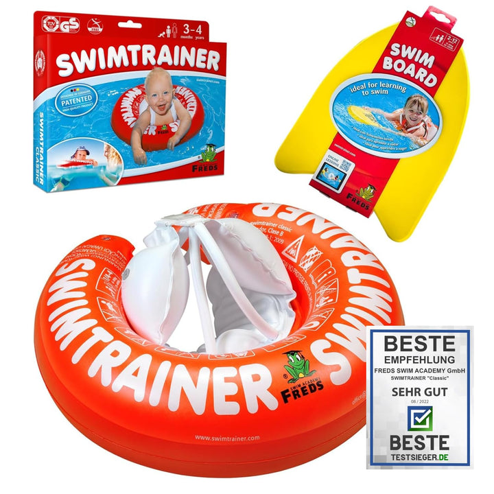 FREDS SWIM ACADEMY - Sets (STR Rot + Schwimmbrett), STR Rot + Schwimmbrett
