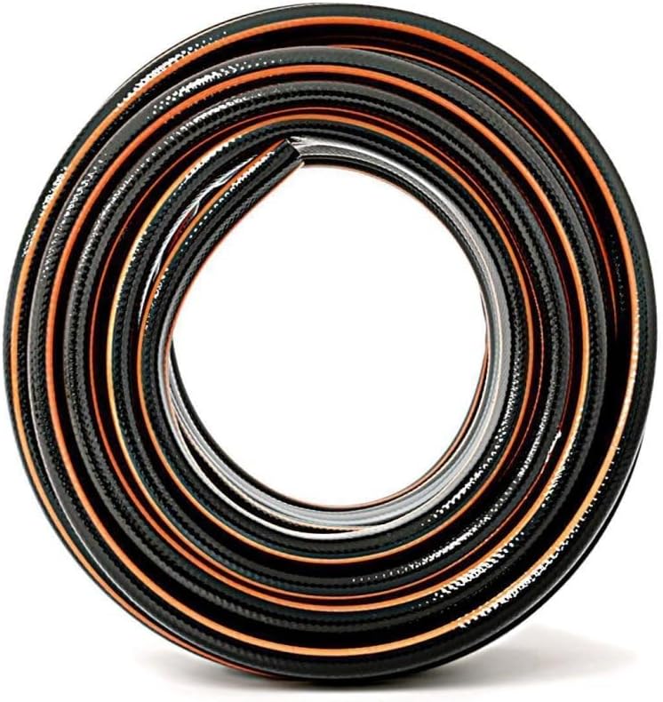 Gartenschlauch 3/4" NYX Premium 10 Jahre Garantie 4 lagig Wasserschlauch Bewässerungsschlauch schwar