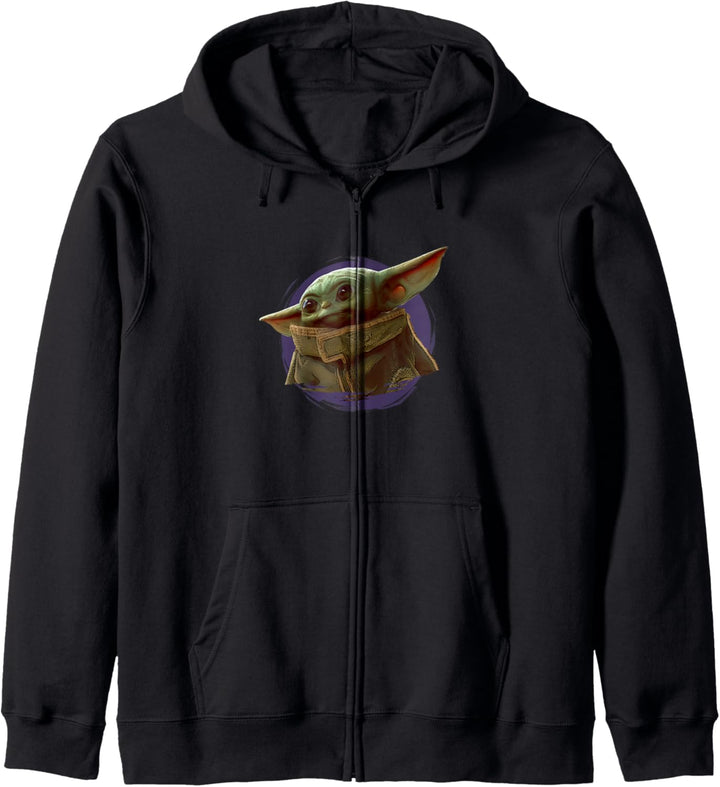 Star Wars The Mandalorian The Child Purple Smoke Kapuzenjacke