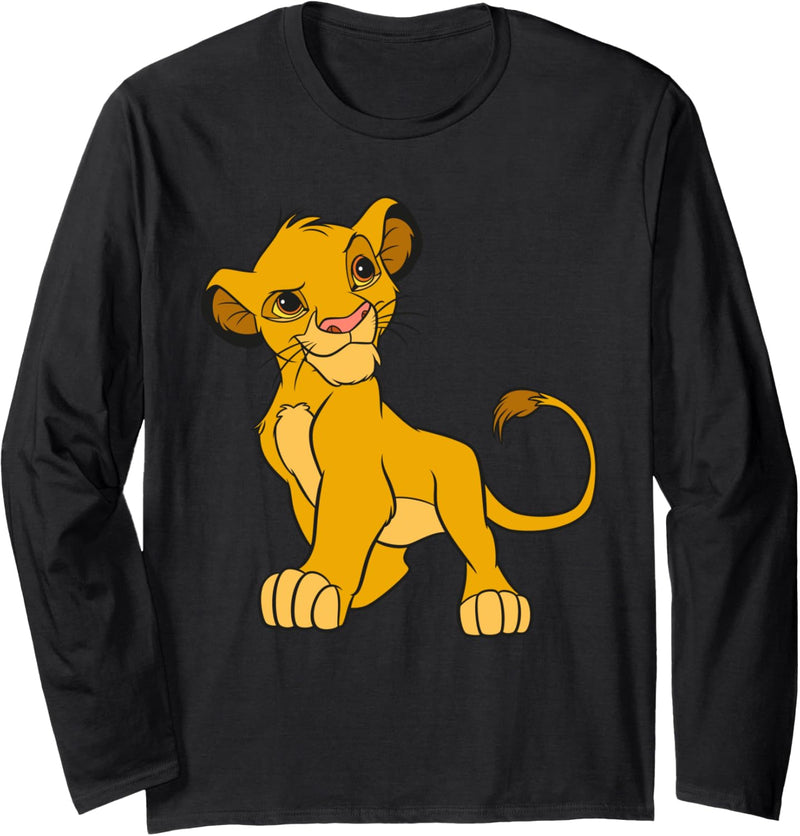 Disney The Lion King Young Simba Walking Langarmshirt