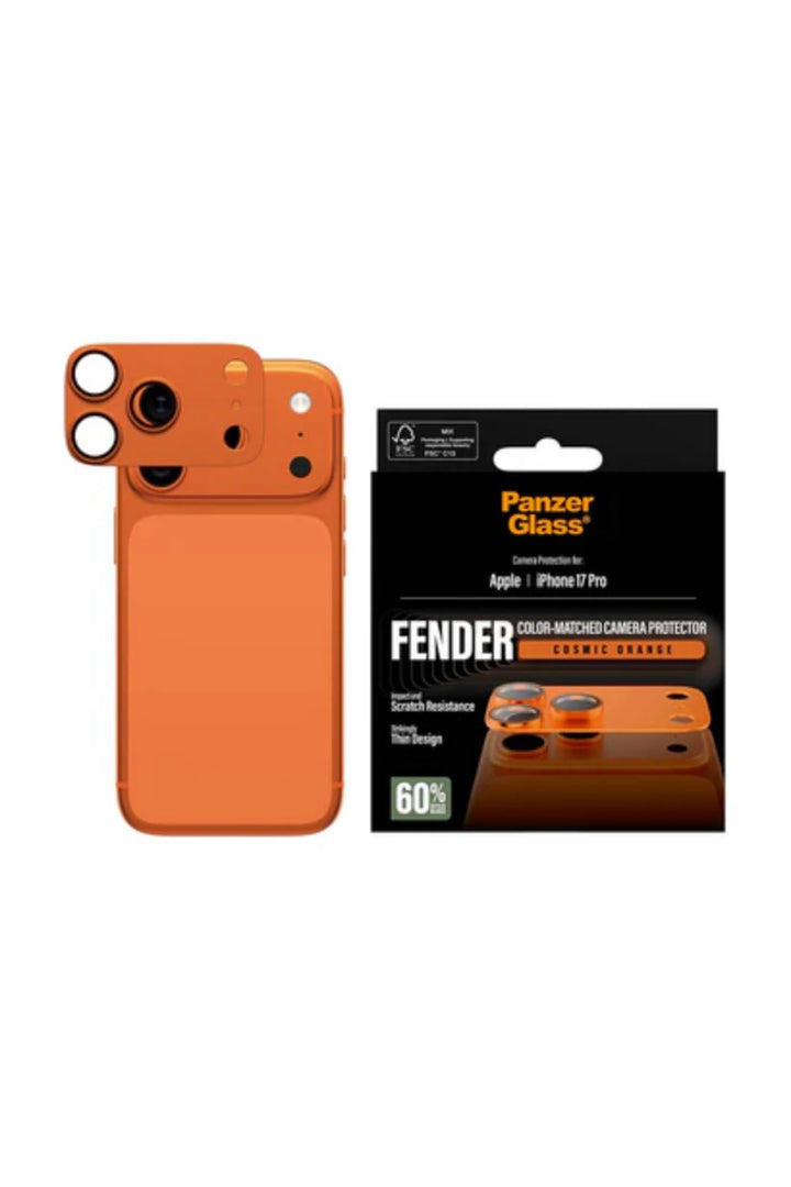 PanzerGlass Fender Camera Protector Cosmic Orange iPhone 17 Pro