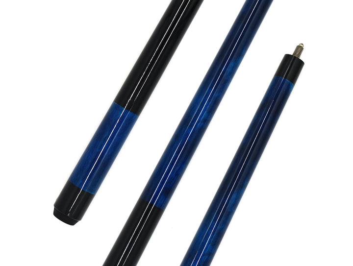 Billardqueue Kinderqueue Pool Queue Cue KIDDY Blau, 2-TLG, 123cm