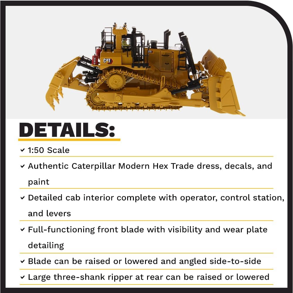 CAT D11 Fusion Track Type Bulldozer