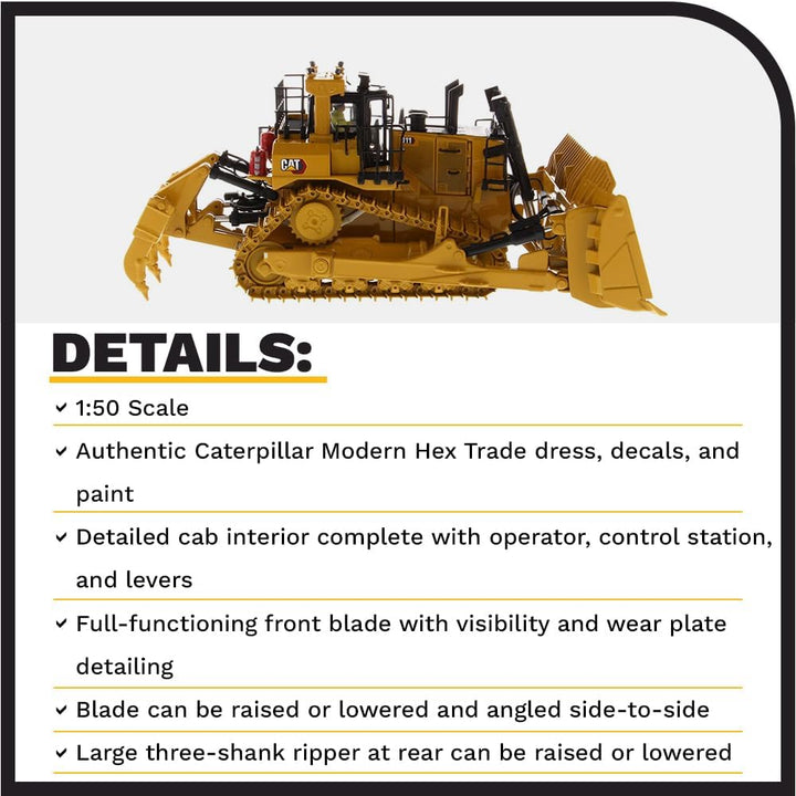CAT D11 Fusion Track Type Bulldozer