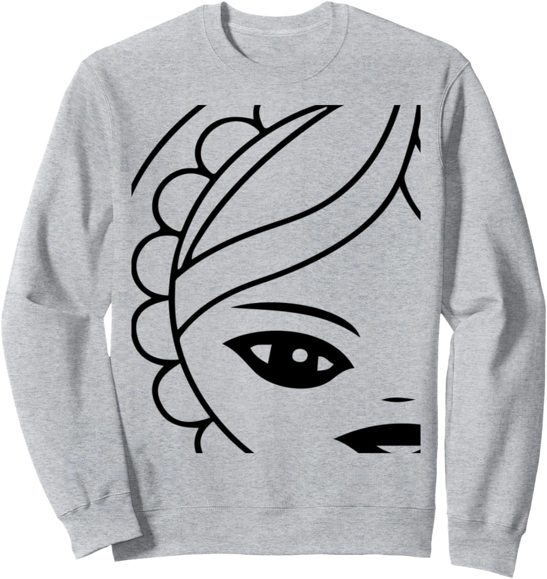 Matroschka Gesicht Sweatshirt