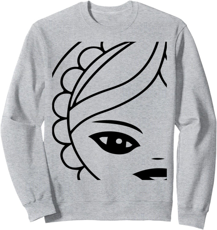 Matroschka Gesicht Sweatshirt