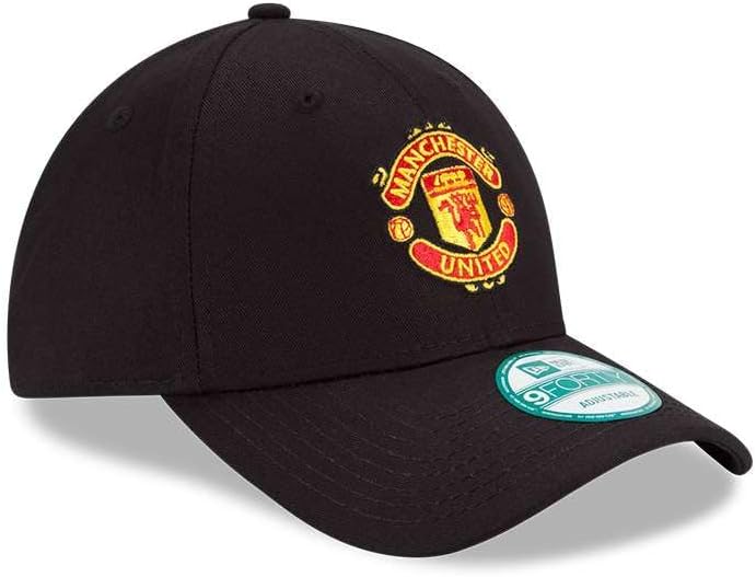 New Era Manchester United 9forty Adjustable Cap Mu25 Edition Einheitsgrösse Schwarz, Einheitsgrösse