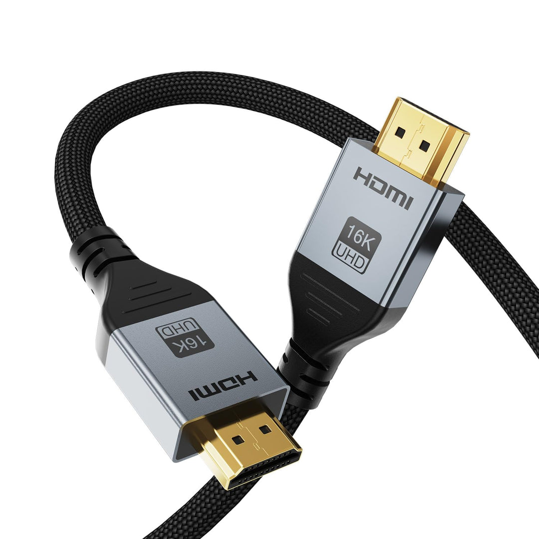16K 10K 8K HDMI 2.2 Kabel 0,5m - Premium 96Gbit/s High Speed HDMI Kabel unterstützt 16K@60Hz, 4K@240