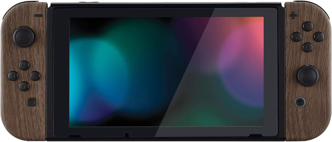 eXtremeRate Hülle Case für Nintendo Switch Joycon/Konsole, Rückgehäuse&Kickstand für Switch Console,