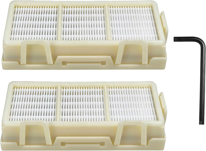 vhbw 10x HEPA Filter kompatibel mit Dyson Airblade V HU02 | AB12 Händetrockner - H13, Gelb