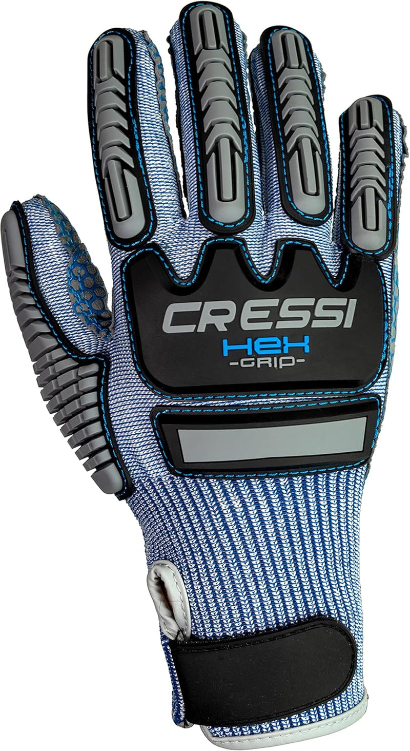 Cressi Unisex-Adult Hex Grip Gloves Tauchhandschuhe, S