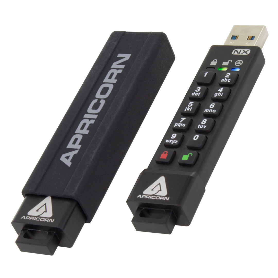 Apricorn Aegis Secure Key 3 NX 256-Bit verschlüsselter FIPS 140-2 Level 3 Validated Secure USB 3.0 F