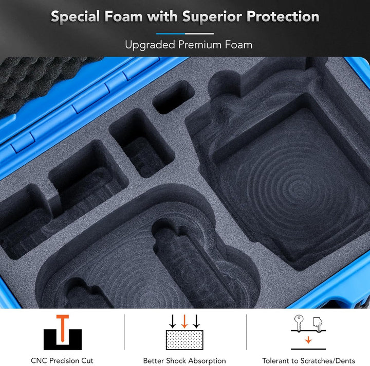 Lykus Titan N110 Wasserdicht Tasche/Koffer/Case für DJI Neo Combo, RC-N3/DJI RC 2, Unterstützung 7 A