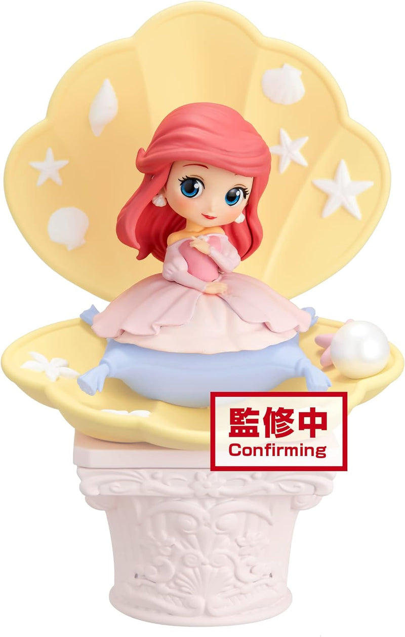 Banpresto Figur Q Posket Ariel – Stories Disney Characters – Pink Dress Style (Grün), 12 cm, BP18956