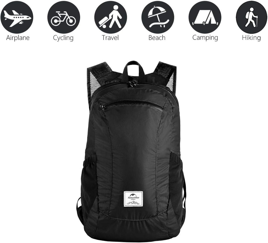 Naturehike Ultra Leichtes Packbar Wasserdicht Wandern Daypack, Kleiner Rucksack Dauerhaft Handliche