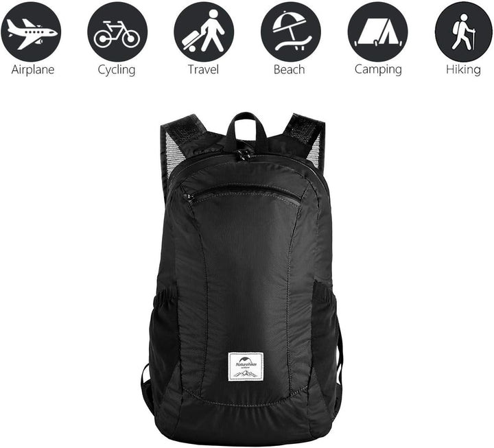 Naturehike Ultra Leichtes Packbar Wasserdicht Wandern Daypack, Kleiner Rucksack Dauerhaft Handliche