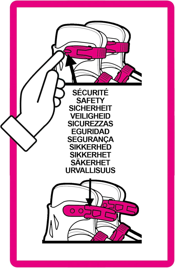 STAMP - ROLLERS INLINES / TRISKATES Einstellbar 2 in 1 BARBIE 27 - 30 SIZES 27 - 30 PINK, BARBIE 27