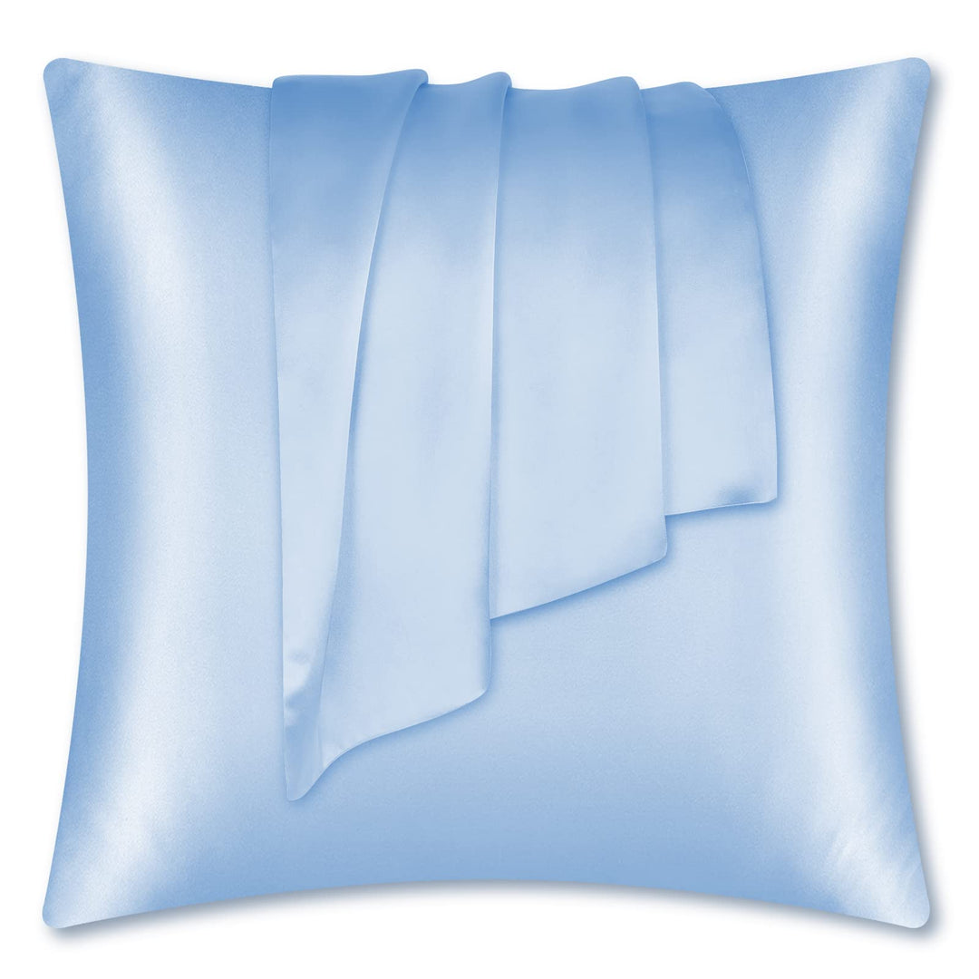 LULUSILK Kissenbezug für Haare und Haut, 100 % reine Seide, 16 Momme mit verdecktem Reissverschluss,