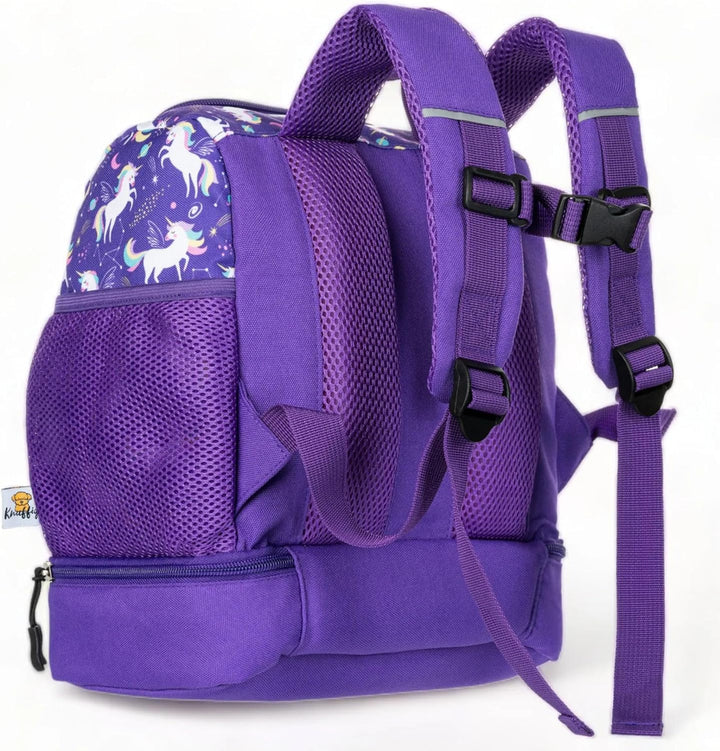 Kindergartenrucksack ab 2 Jahre – Für Mädchen & Jungen – Mit isoliertem Fach für Brotdose – Tonie Ta
