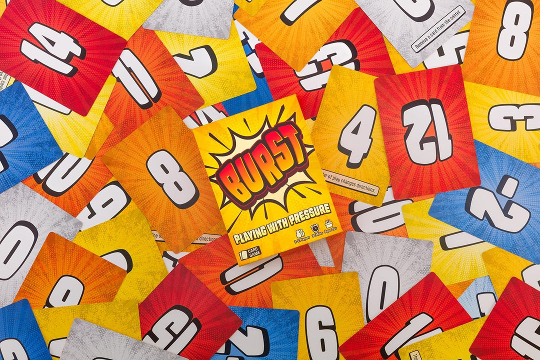 Lost Boy Entertainment Burst - Kartenspiele - Familienfeier - Spieleabend - für Kinder ab 10 Jahren