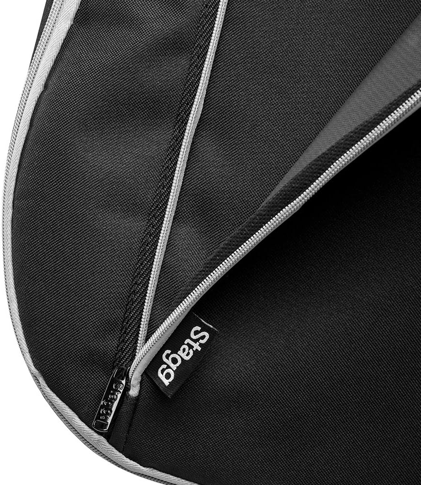 Tasche Westerngitarre STAGG gepolstert + Rucksackträger Full Size, Full Size