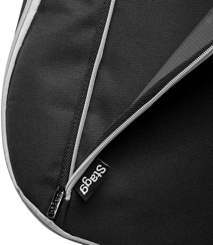 Tasche Westerngitarre STAGG gepolstert + Rucksackträger Full Size, Full Size