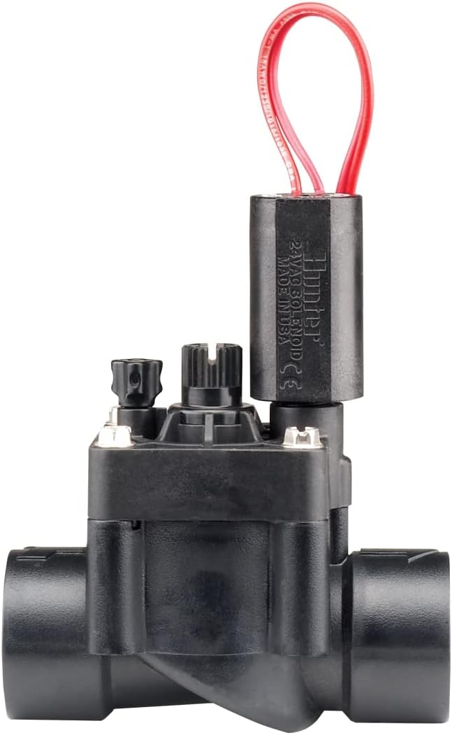 HUNTER Magnetventil PGV-101-G-B 1" IG mit PE Kupplung 25/32-1" AG Ventil Kugelventil mit Durchflussr